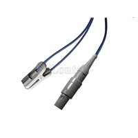 Compatible General Reusable Spo2 sensor, adult finger clip/soft tip/wrap type, 3m , redel 7P