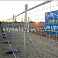 Construction Site Using Cheap Temporary Fence for Sale