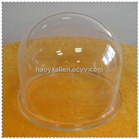 Customize Clear Acrylic Christmas Hemisphere Dome  Plexiglass Dome Factory