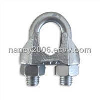 DIN741 galv. malleable wire rope clip