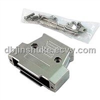 D-SUB 180 DEGREE 25PIN CONNECTOR METAL COVER