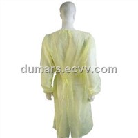 Disposable Isolation Gown made of non-woven