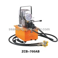 Double acting electric hydraulic pump ZCB-700AB