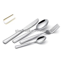 Elegant Gold Plated Stainless Steel Cutlery
