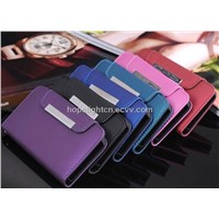Flip cover for Samsung Galaxy S4/i9500 with card slot,wallet function,protection holder.