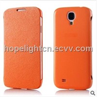 Flip Cover Same Original Quality Leather Case for Samsung s4/i9500 Mobile Phone Accessories