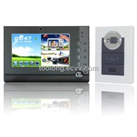 GSM Video Door Phone New 7inch Support SD Card Intercom System for Home