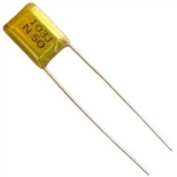 Golden Color Mylar Capacitor