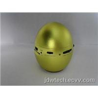 Golden eggs with Bluetooth speaker for protable mobile phone ,MP3 and fashion
