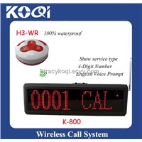Guest pager restaurant wireless call bell system equipment