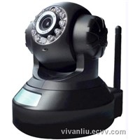 H.264 & Play Wireless Night Vision PTZ  IP camera