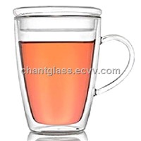 Heat-resistant Borosilicate Double Wall Glass Cups