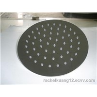 High quality ultralthin shower head with chrome-plated, made of stainless steel