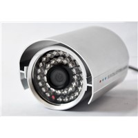 High resolution PAL/NTSC 25m IR distance CCD or CMOS waterproof CCTV Camera with OSD
