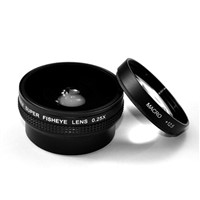 Hot 43mm 0.7x Wide Angle Lens for Camcorder
