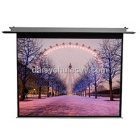 In-ceiling Electric Porjection Screen with Remote control