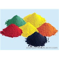 Iron Oxide (red, yellow, blue, green, black, orange)
