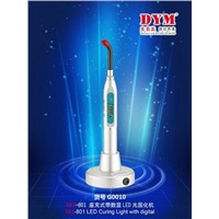 LED curing light with pedestal