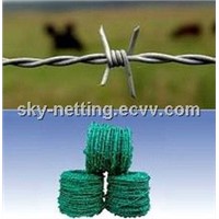 Low Price Galvanized / PVC Coated Barbed Wire