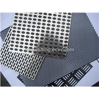 Low Carbon Steel Punched/Perforated Metal Sheet