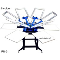 6 Colors Printer - Print Flat Substrates - Screen Print Machine - QA