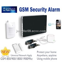 New arrival voice prompt English/German/Spanish/Russian anti-intrusion auto dial gsm alarm system