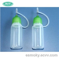 PE plastic material e liquid bottle 10ml needle bottle with 10/20/30/50ml dropper bottle available