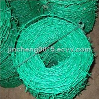 PVC Coated Barbed Wire 12#X14#, 12#X12#, 14#X14#