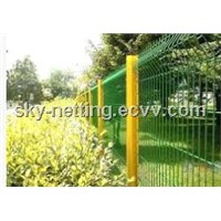 PVC Coated Welded Wire Mesh Bending Fence