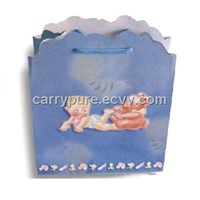 Paper Bags with Waved Edge, Cartoon Cover