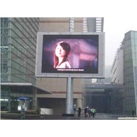 Pitch 10mm outdoor DIP full color outdoor led display