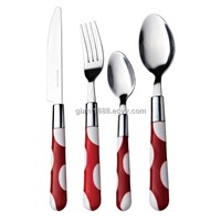 Plastic Handle Cutlery (New Design)