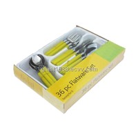 Plastic Handle Cutlery Set with Gift Sets