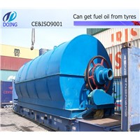 Professional manufacture waste management  machine turn the waste tyre plastic to oil