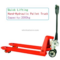 Quick Lifting Hand-Hydraulic Pallet Truck