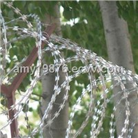 Razor Wire for Security Use, Electric Galvanized/Hot-Dipped Zinc