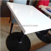 Restaurant Table Top And Corian Artificial Stone Tables