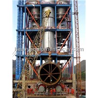 Rotary Dryer Drawing / Fertilizer Coating Machine / Clay Drier