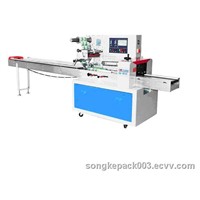 SK-W350 Horizontal Pillow Packaging Machine for biscuits,factory price