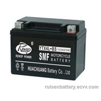 sealed factory activated motorcycle battery YTX4L-BS