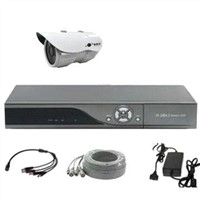 Security System with 8CH DVR and 8 Outdoor IR Cameras
