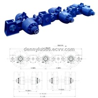 Six-axle cantilever series
