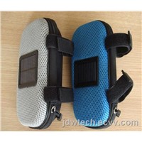 Solar bicycle bags speaker for fashion and convenience  and solar charger bag