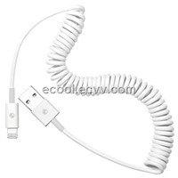 Spring Cable For iPhone5/iPad/iPad Mini/iPod