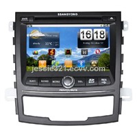 Ssangyong Korando/New Actyon android car dvd GPS Navigation