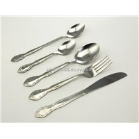 Stainless Steel Cutlery with Tumble Polish