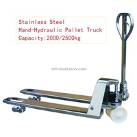 Stainless Steel Hand-Hydraulic Pallet Truck