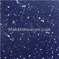 Staron Alpen Sky Blue Artificial Stone Slab For Kitchen and Bathroom Decoration