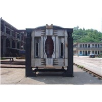 Steel scrap melting induction furnace