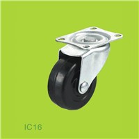 Swivel top plate industrial casters without brake